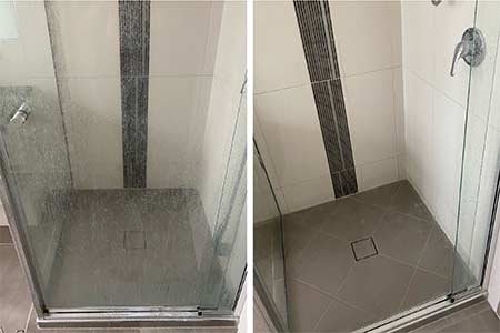 Dirty shower | Clean Shower